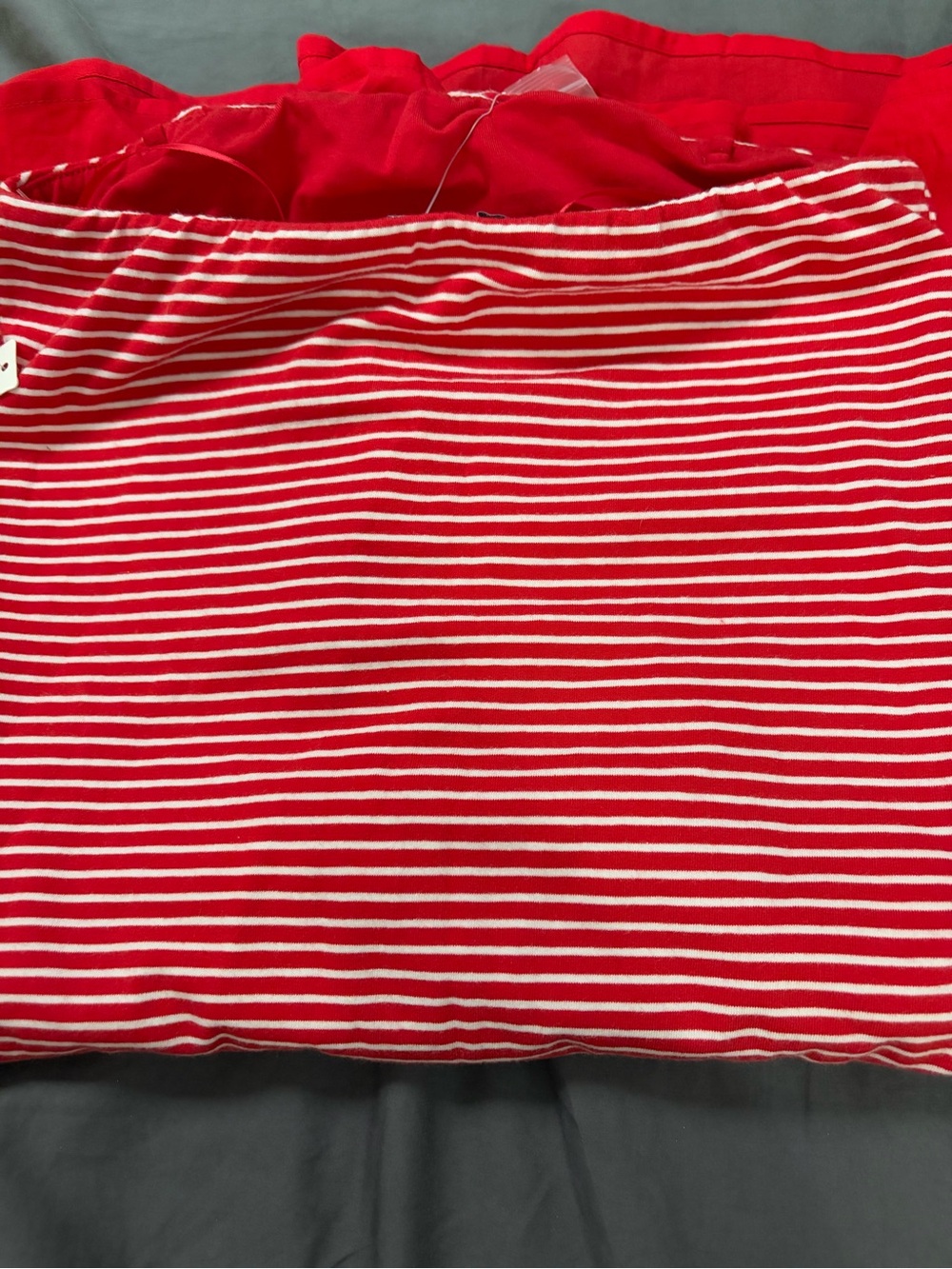 Hollister striped Tube Top Red Skirted Romper - Women size Small - NWT - Picture 8 of 8